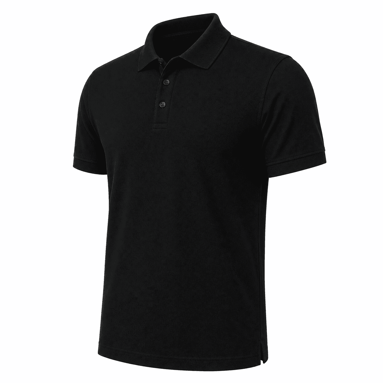 Brendirana majica sa štampom za firme - premium polo majica sa štampom - Crna - Proizvod - ALM Level